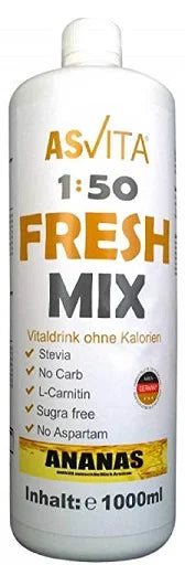 ASVita Fresh Mix Mineralgetränk 1/50 - 1L - King's Family Fitness