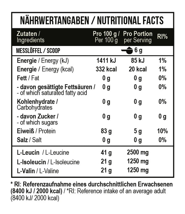 MST - BCAA Zero 540g / 90 Serv.