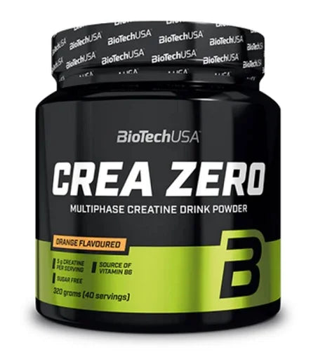 BioTech Crea Zero 300g Orange - King's Family Fitness