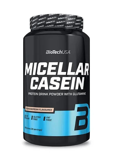 BioTech Micellar Casein 908g – Langsam verdauliches Proteinpulver für Muskelaufbau und Regeneration - King's Family Fitness