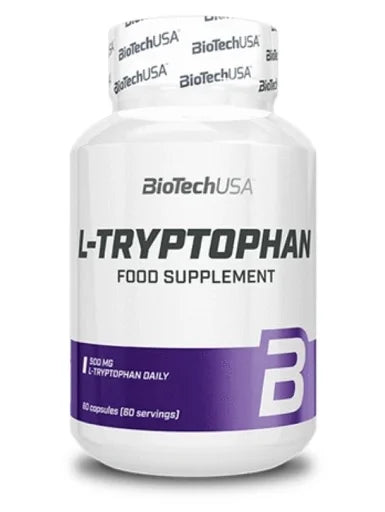 BioTech L-Tryptophan 60 Kapseln – Für bessere Stimmung & Schlaf - King's Family Fitness