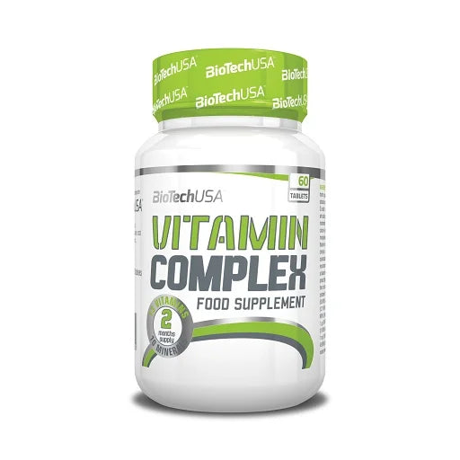 BioTech Vitamin Complex 60 Tabletten – Multivitamin-Komplex für Ihre Gesundheit und Vitalität - King's Family Fitness