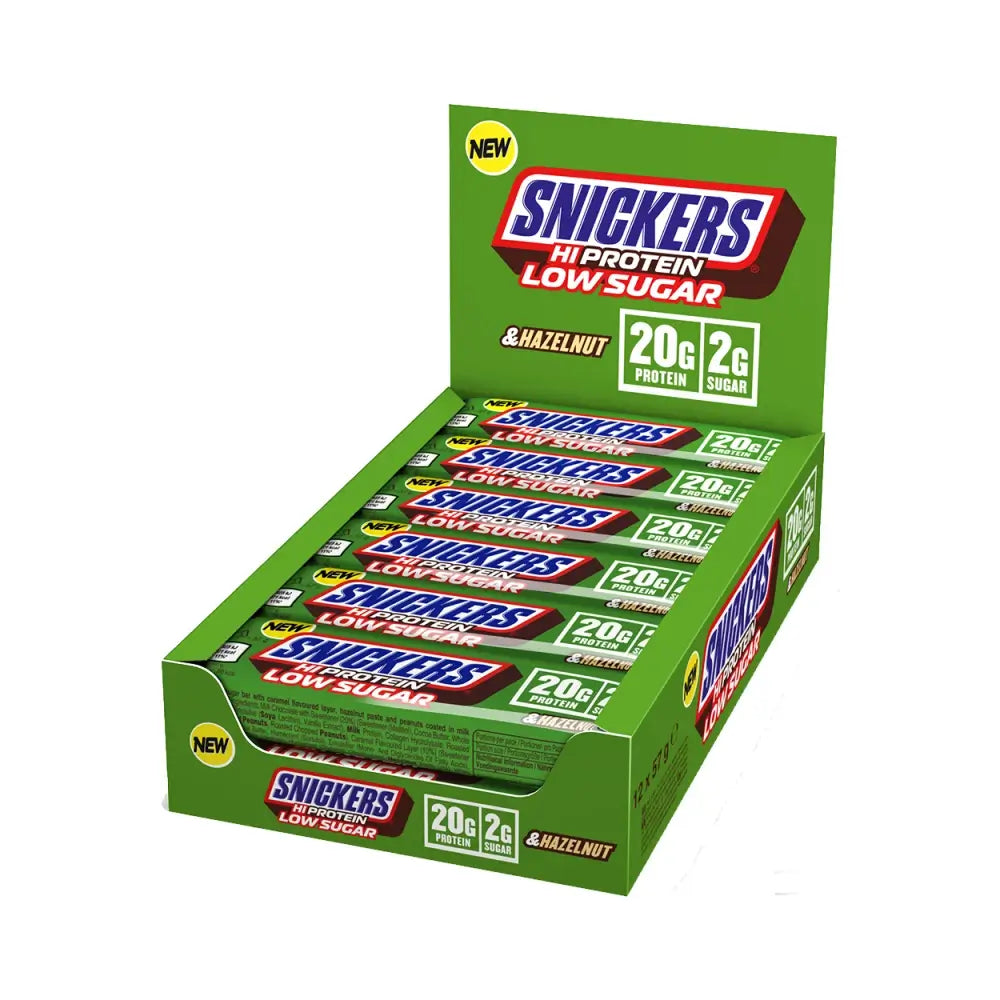 Snickers - LOW SUGAR High Protein Bar (12x57g)