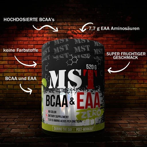 MST - BCAA & EAA 520g Zero - King's Family Fitness