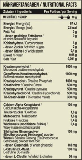 MST - Creatine Kick 1000g - King's Family Fitness