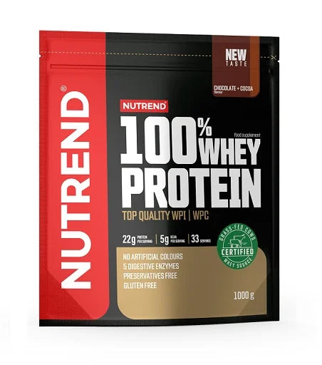 Nutrend 100% Whey Protein 1000g - King's Family Fitness