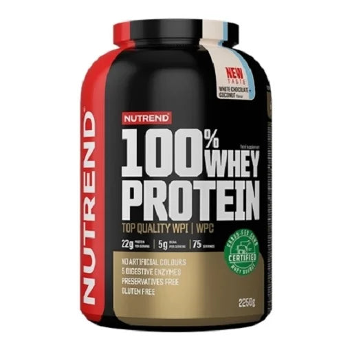 Nutrend 100% Whey Protein 2250g - King's Family Fitness