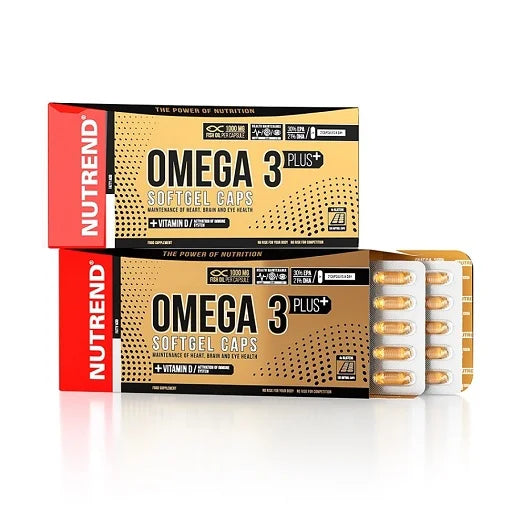 Nutrend Omega 3 Plus 120 Softgel Kapseln - King's Family Fitness