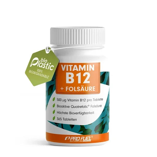 ProFuel Vitamin B12 + Folsäure 365 Tabletten - King's Family Fitness