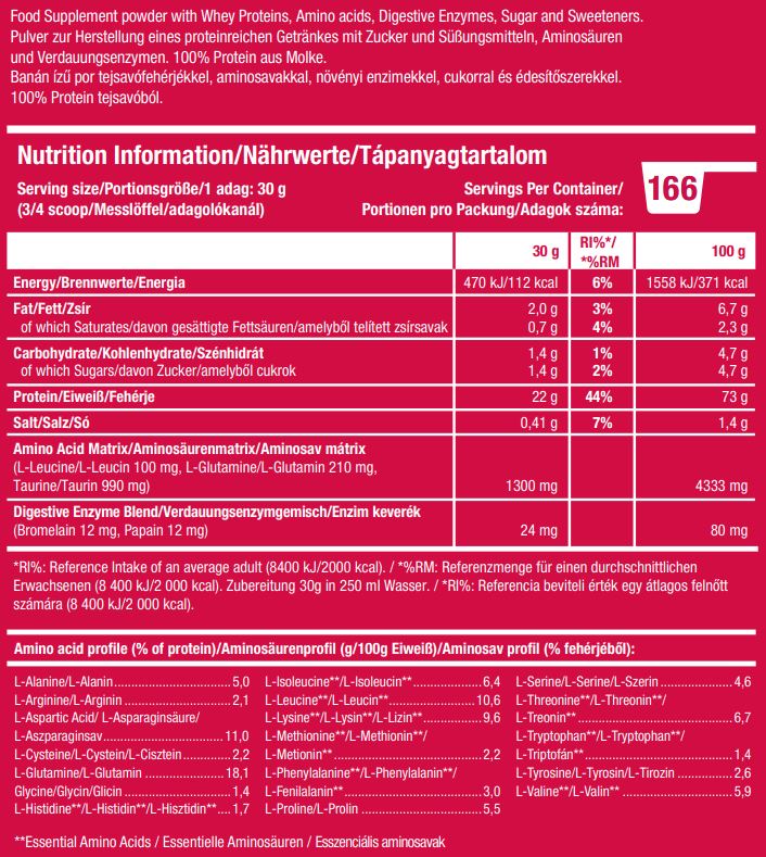 Scitec 100% Whey Professional 920g – Premium Proteinpulver für Muskelaufbau und Erholung - King's Family Fitness