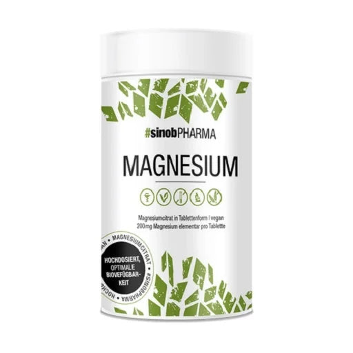 Sinob Magnesium Citrat 120 Tabletten - King's Family Fitness