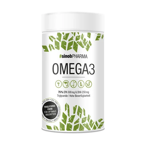 Sinob Omega-3 Max 120 Kapsel - King's Family Fitness