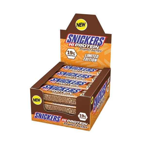 Snickers Hi-Protein Bars Limited Edition - 12x57 - Peanut Butter - King's Family Fitness