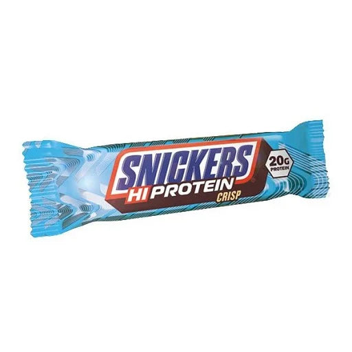 Snickers HI Protein Crisp Bar (12x55g) - Milk Chocolate - King's Family Fitness