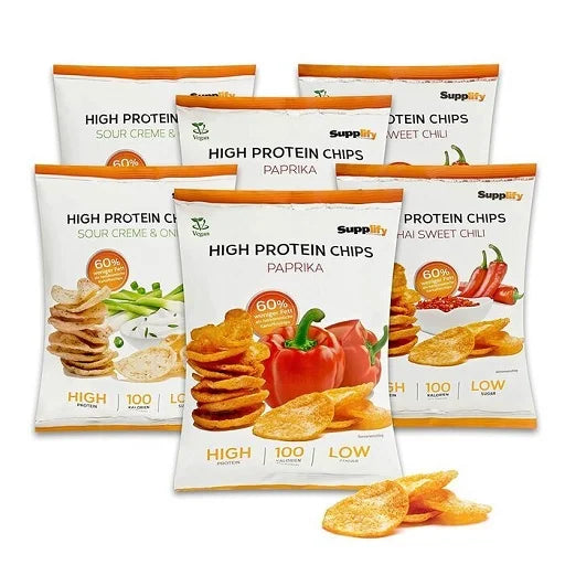 Supplify High Protein Chips 6 x 50g - King's Family Fitness