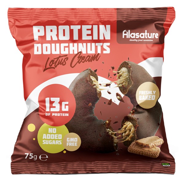 Alasature Protein Doughnuts 8 x 75g - King's Family Fitness